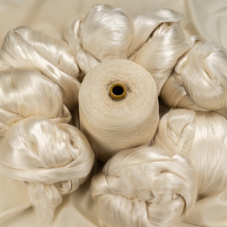 china spun silk fiber manufacturers